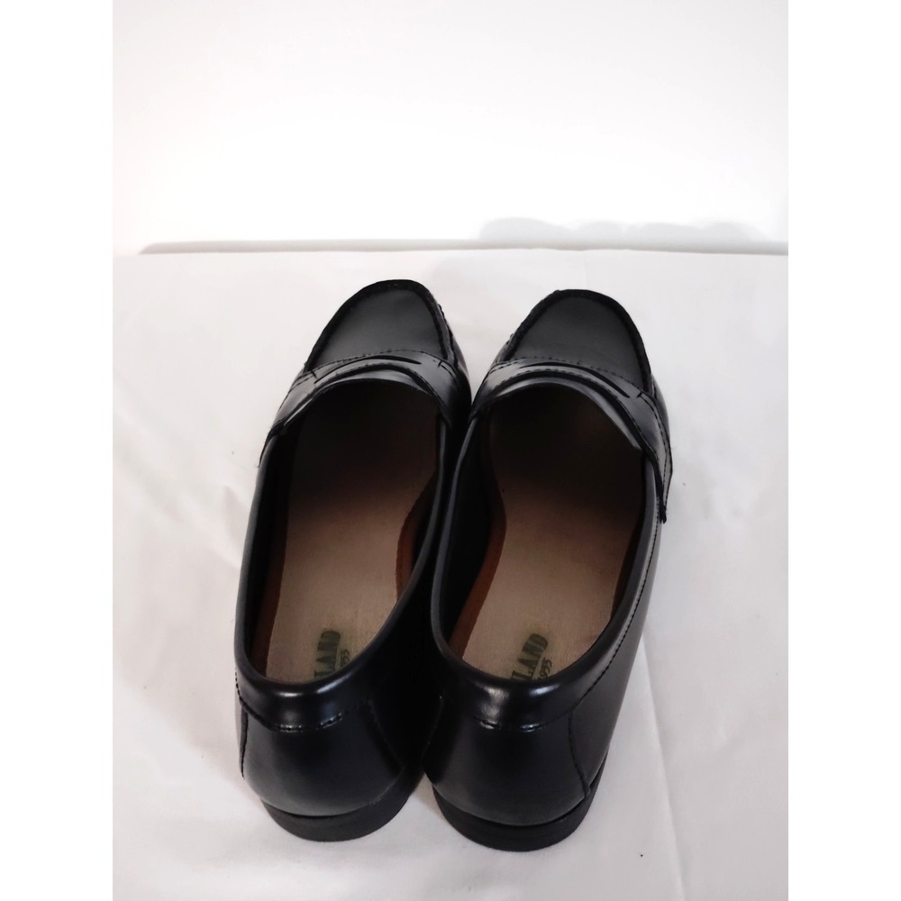 Eastland Women's 7.5 M Black Leather Classic Penny Loafers Slip‑On Dress Casual - Picture 11 of 16